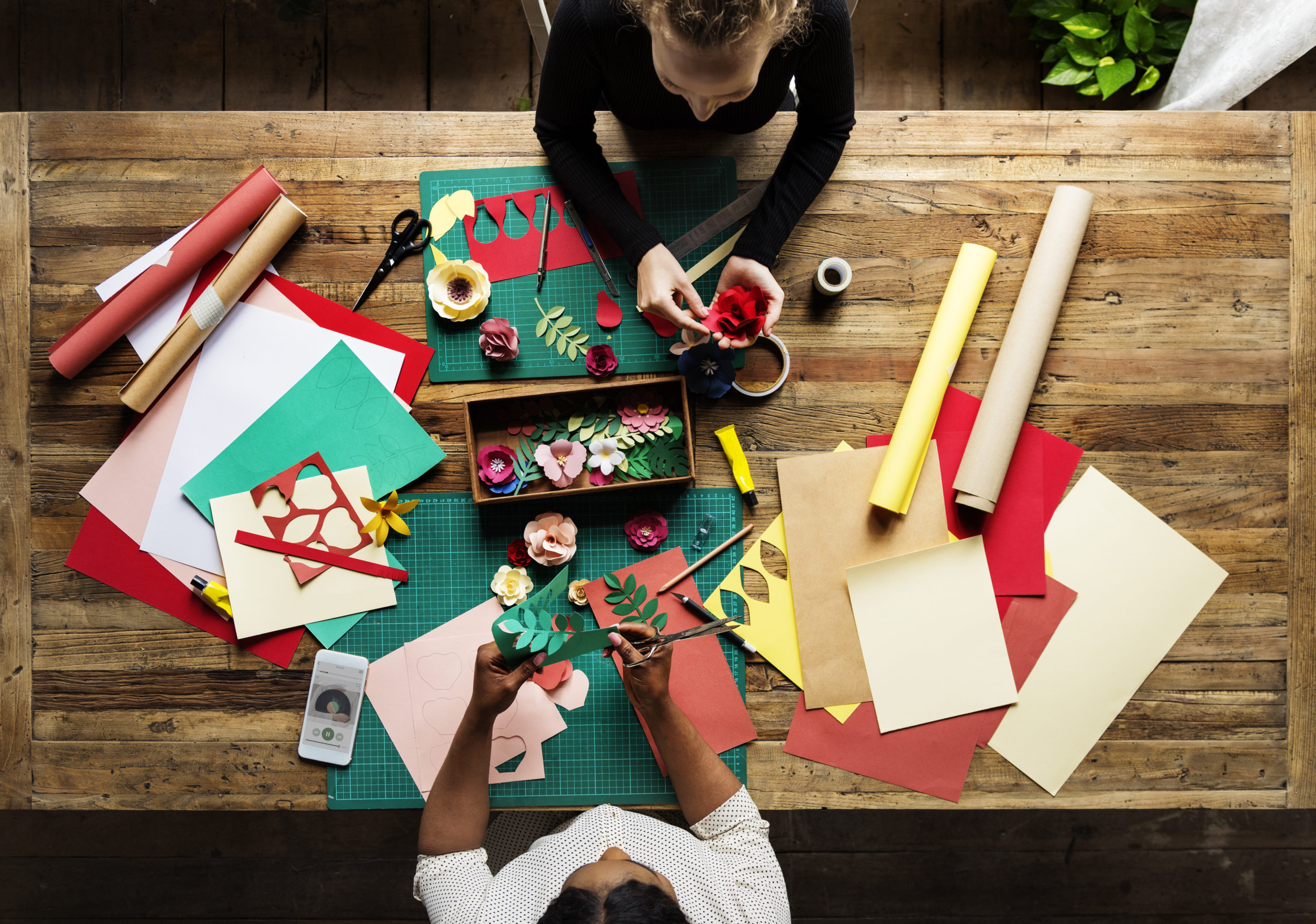 The mental health benefits of crafting